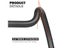 Carbon Gravel Outer Drop Bar 31.8mm 400/420/440mm Matte Black Carousel 6