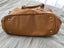 Storksak tan leather nappy baby bag Carousel 3