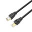 UNITEK 20m CAT7 Black SSTP 26AWG Patch Lead in PVC Jacket. Supports 10 Gigabi... Carousel 1