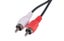 DYNAMIX 5m RCA Audio Cable 2 RCA to 2 RCA Plugs, Coloured Red & White Carousel 1