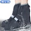 Waterproof Anti-Slip Motorcycle Rain Shoe Covers Reusable Carousel 2