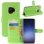 Galaxy S9 Pu Wallet Case [Green] Carousel 1