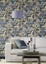 Wallpaper. Tropical Leaves - Navy. #485288 Lot 002. PTW. Carousel 4