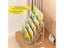 3/5-Tier Acrylic Book Storage Organizer Shelf Carousel 4