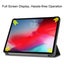 Ipad Pro 11 2018 (1st Gen) Tri-fold Pu Case [Black] Carousel 6