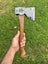 Vintage E.C.SIMMONS KEEN KUTTER hewing axe/ hatchet Carousel 6