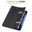 Ipad Air 13" (M2, 2024) Pen Holder Case [Black] Carousel 3