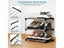 Space Saving Multi Layer Shoe Rack For Home Entryway Carousel 7