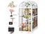 DIY 3D Wooden Puzzle Book Nook Kit For Bookshelf Decoration Carousel 2
