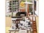 DIY 3D Wooden Puzzle Book Nook Kit For Bookshelf Decoration Carousel 4