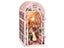 DIY 3D Wooden Puzzle Book Nook Kit For Bookshelf Decoration Carousel 6