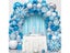 126PCS Snowflake Balloon Wreath Kit For Winter Party Decor Carousel 1