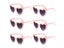 Vintage Heart Shaped Sunglasses For Bachelorette Party Carousel 7