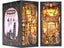 DIY 3D Wooden Puzzle Bookend Book Nook Kit For Room Decor Carousel 1