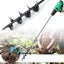 750x50mm Earth Auger Spiral Drill Bit Post Hole Digger Home Garden Auger Drill Carousel 1