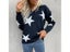 Women's Loose O-neck Star Pattern Thick Knitted Pullover Carousel 7