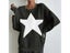 Women's Loose O-neck Star Pattern Thick Knitted Pullover Carousel 1