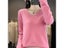 Women Merino Wool Long Sleeve Soft Knitwear Tops Carousel 3