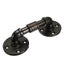Industrial Vintage Steampunk Iron Pipe Drawer Door Handle Pull&Push Rustic Cabin Carousel 7