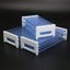 3 Layers Plastic Lab Test Tube Rack Holder Detachable Centrifuge Tube Stand for Carousel 2