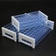 3 Layers Plastic Lab Test Tube Rack Holder Detachable Centrifuge Tube Stand for Carousel 3