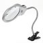 New 2.5 x 90MM 5 x 22MM 2 LED Lighted Table Top Desk Magnifier Magnifying Glass Carousel 1