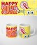 SpongeBob Happy Squared Ceramic Coffee Mug Cup Kitchen Drinkware Carousel 1