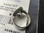 NEW - Sterling Ring Blank 7mm x 5mm Cabochon – Lot F689 Carousel 3