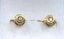 14ct yellow Gold & Diamond studs Carousel 3