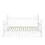Hartz Single Metal Day Bed - White Carousel 8