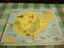 Awesome Vintage NZ Pictorial Map Mokoia Island New Zealand Carousel 1