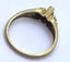 9ct Yellow Gold ring with pink stone & Diamonds size N Carousel 4