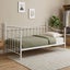 Hartz Single Metal Day Bed - White Carousel 4