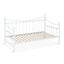 Hartz Single Metal Day Bed - White Carousel 7
