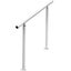 Vevor Outdoor Stair Handrail 3Ft 34 Inch Adjustable 0 60 Degree Aluminum Railing Carousel 7