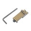 45 Degree Angle Offset Mount Side Adapter RTS 20mm Picatinny Rail Carousel 1