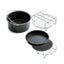 Universal Air Fryer Accessories Set - Gowise Phillips Cozyna 8pc Carousel 2