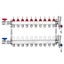 Vevor 10 Branch Radiant Heat Manifold 1/2" Pex Tubing Stainless Steel For Hydron Carousel 1