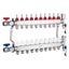 Vevor 10 Branch Radiant Heat Manifold 1/2" Pex Tubing Stainless Steel For Hydron Carousel 7