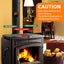 Stove Fan Heater Powered Fireplace Top Wood Burning Log Burner Blade Heater Carousel 6