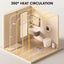 NEW Sleek 3 in 1 PTC Ceramic Heater Lights Warm Air Bathroom Ceiling Exhaust Fan Carousel 5