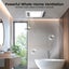 NEW 3 in 1 Exhaust Fan PTC Ceramic Heater LED Warm Air Bathroom Ceiling Fixture Carousel 9