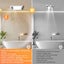 NEW 3 in 1 Exhaust Fan PTC Ceramic Heater LED Warm Air Bathroom Ceiling Fixture Carousel 10
