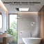 NEW Powerful Bathroom Ceiling PTC Ceramic Heater 3 in 1 Exhaust Fan LED Warm Air Carousel 9