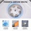 NEW 3 in 1 PTC Ceramic Heater Exhaust Fan Lights Warm Air Bathroom Ceiling Combo Carousel 8
