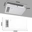 NEW Deluxe 3 in 1 Bathroom Ceiling Exhaust Fan PTC Ceramic Heater Light Warm Air Carousel 4