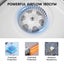 NEW Bathroom Ceiling PTC Ceramic Heater 3 in 1 Exhaust Fan Lights Warm Air Flow Carousel 8