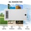 NEW Quiet 3 in 1 Bathroom Ceiling Exhaust Fan PTC Ceramic Heater Lights Warm Air Carousel 6