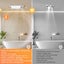 NEW Quiet 3 in 1 Bathroom Ceiling Exhaust Fan PTC Ceramic Heater Lights Warm Air Carousel 10