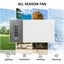 NEW 3 in 1 Bathroom Ceiling PTC Ceramic Heater Exhaust Fan Lights Warm Air Unit Carousel 6